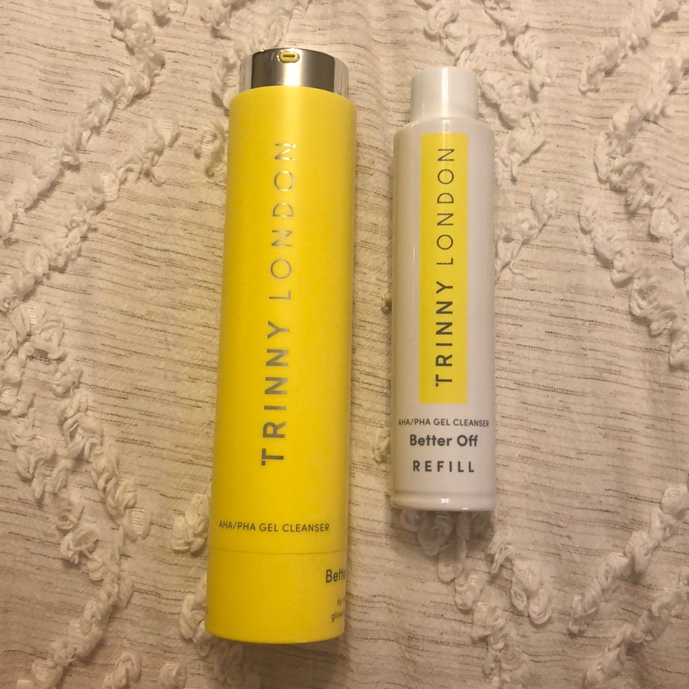 Trinny London AHA/PHA Gel Cleanser & Refill